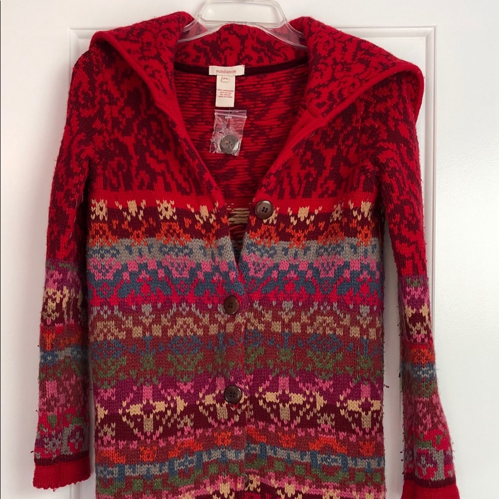 Sundance duster sweater